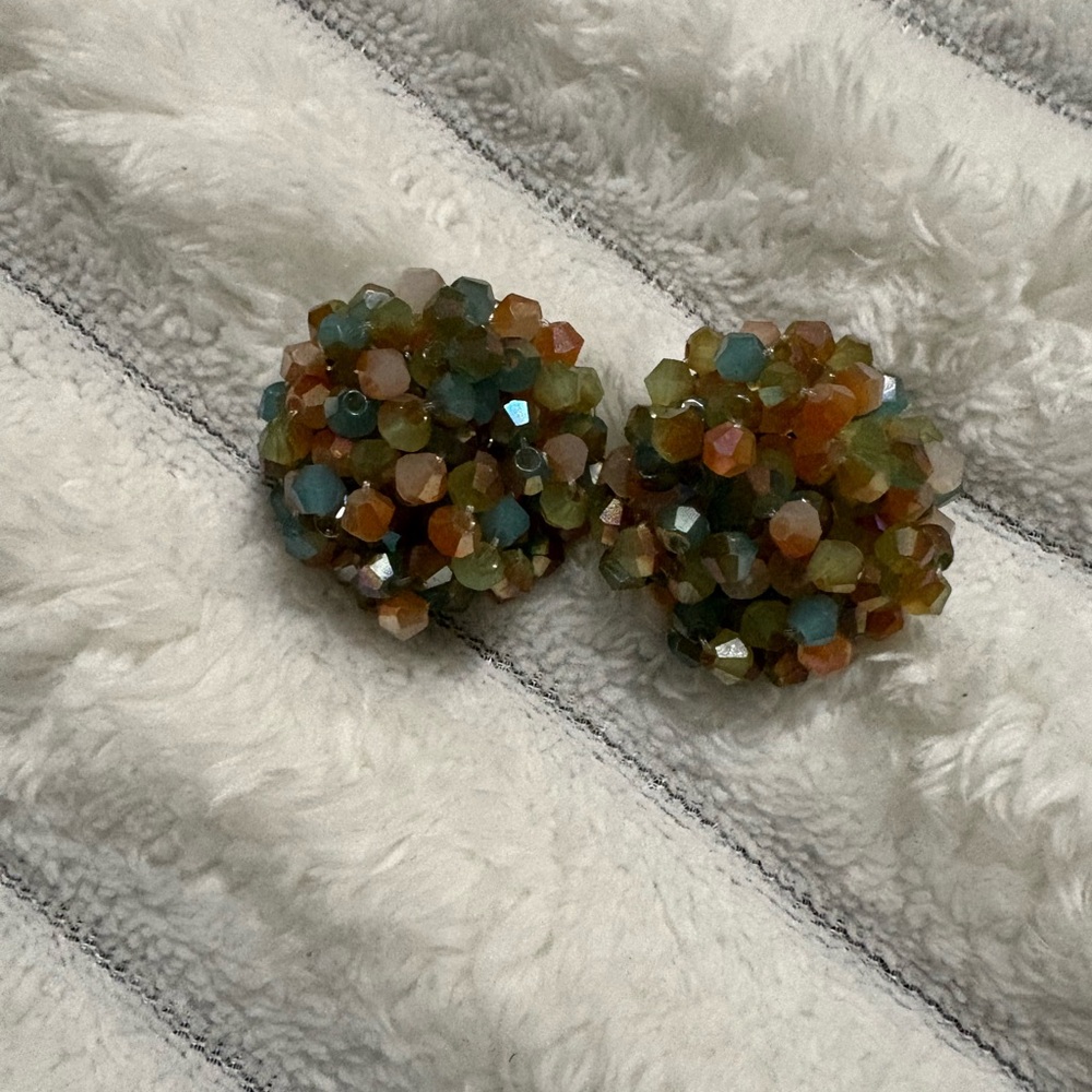 Multicolor Beaded Earrings